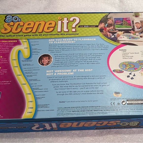 80’s Scene It? DVD game. - Picture 3 of 11